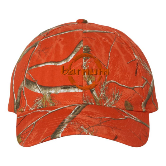 HH Barnum Orange Camo Cap